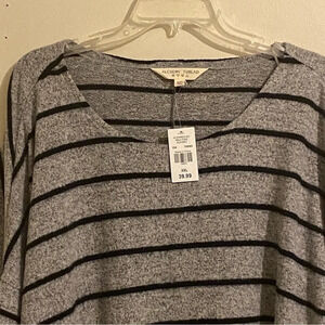 Women’s ALCHEMY THREAD Top Blouse Size XXL Long Shirred Sleeve Tunic NWT